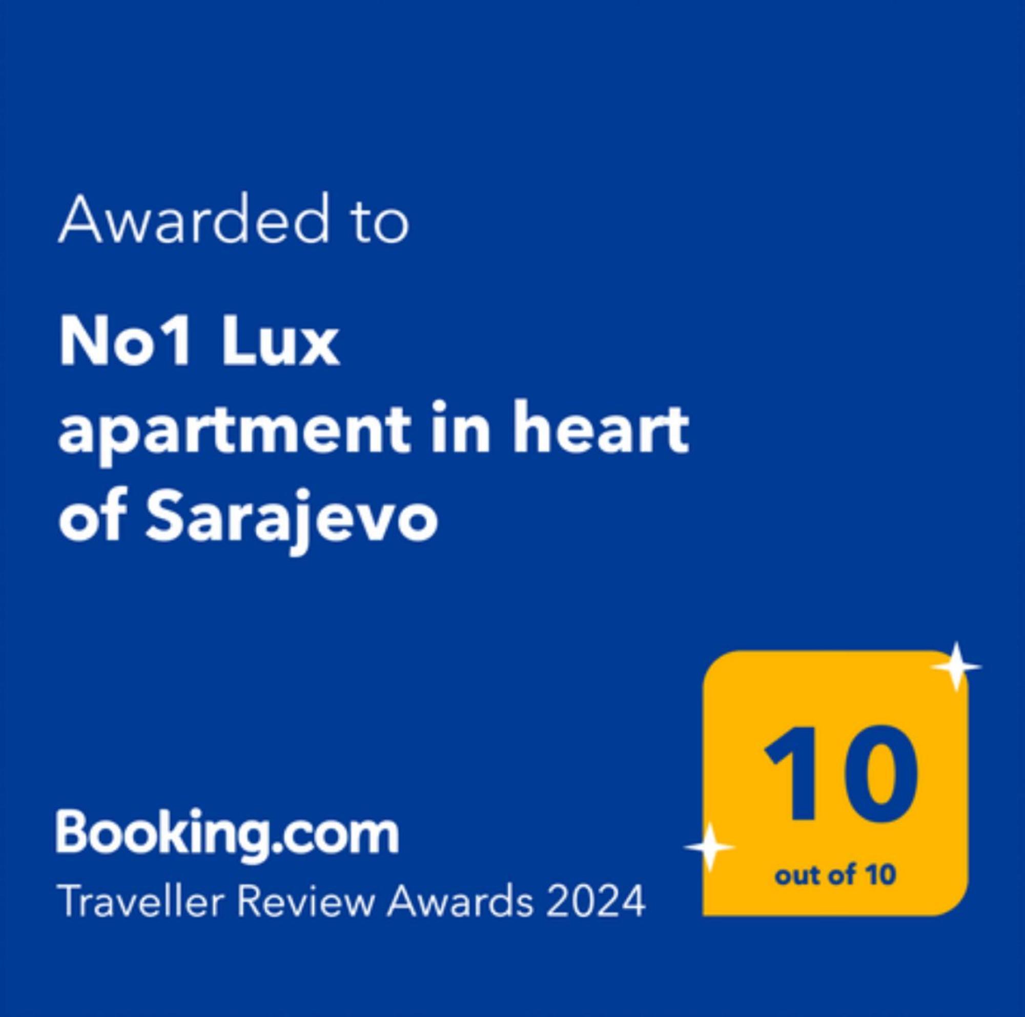 No1 Lux Apartment In Heart Of סראייבו מראה חיצוני תמונה